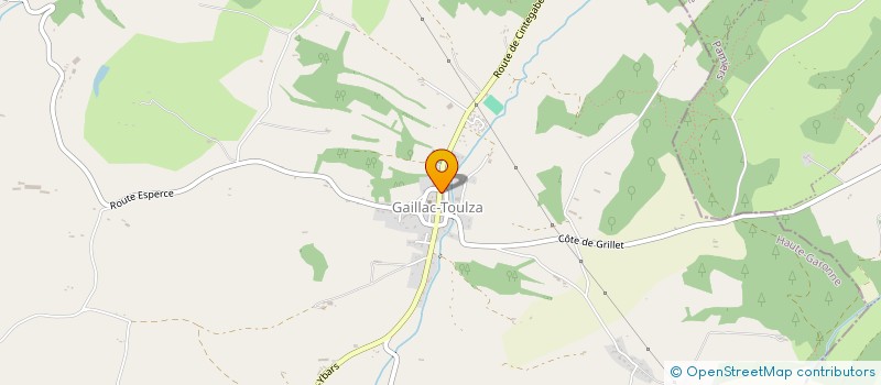 localisation de l'entreprise MONSIEUR HELIOS SANZ  GAILLAC-TOULZA