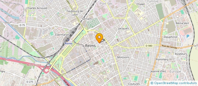 localisation de l'entreprise MONSIEUR HELIOTT GUILLERIN  REIMS