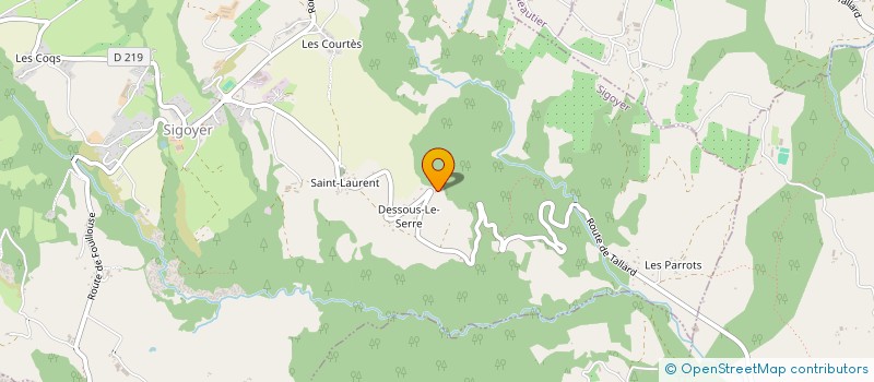 localisation de l'entreprise MONSIEUR HELKI ROCHAS GLEIZES  FOUILLOUSE