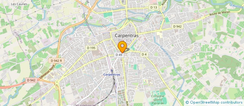 localisation de l'entreprise MONSIEUR HELLER DAVID  CARPENTRAS