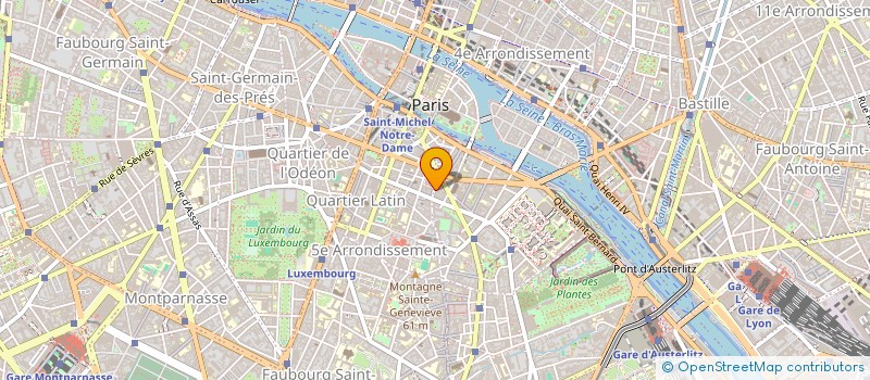 localisation de l'entreprise MONSIEUR HELLIN PROCOPE  PARIS