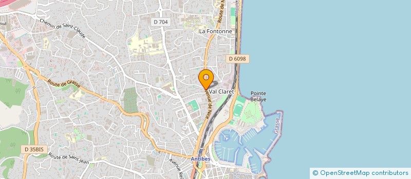 localisation de l'entreprise MONSIEUR HELMI GHAFFARI à ANTIBES
