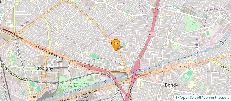 localisation de l'entreprise MONSIEUR HELMI HEMRIT  BOBIGNY