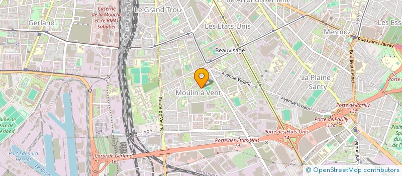 localisation de l'entreprise MONSIEUR HELMI KRICHEN  VENISSIEUX