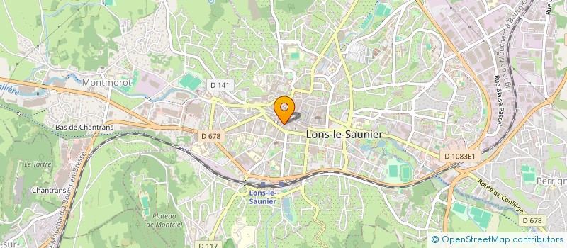 localisation de l'entreprise MONSIEUR HELMI REZGUI  LONS-LE-SAUNIER