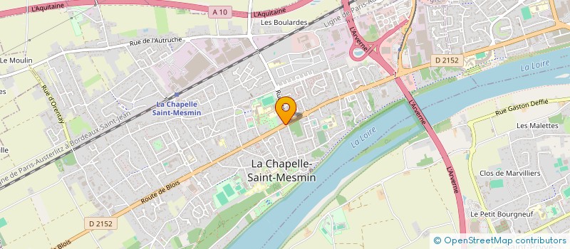 localisation de l'entreprise MONSIEUR HELMI SAADANA à LA CHAPELLE-SAINT-MESMIN