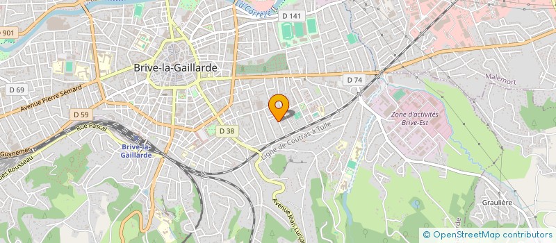 localisation de l'entreprise MONSIEUR HELMI ZORMATI  BRIVE-LA-GAILLARDE