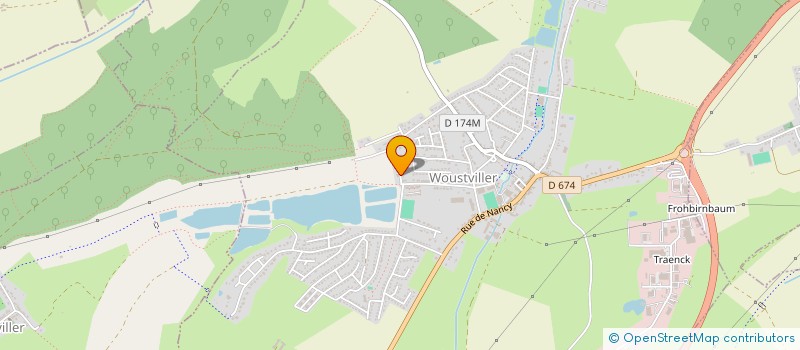 localisation de l'entreprise MONSIEUR HELMUT BELOW  WOUSTVILLER