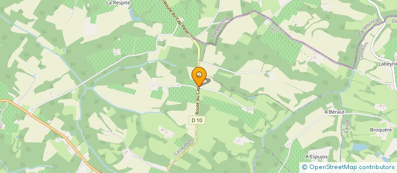 localisation de l'entreprise MONSIEUR HELMUT KRECHTING  EAUZE