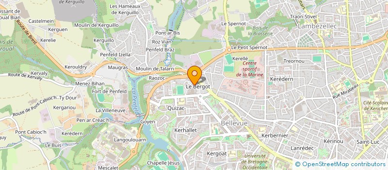 localisation de l'entreprise MONSIEUR HELMUT SABAH à BREST
