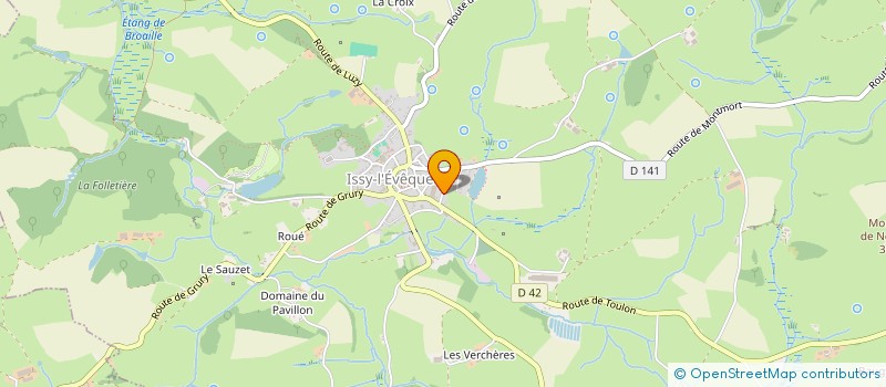 localisation de l'entreprise MONSIEUR HELMUT WOUTERS  ISSY L'EVEQUE