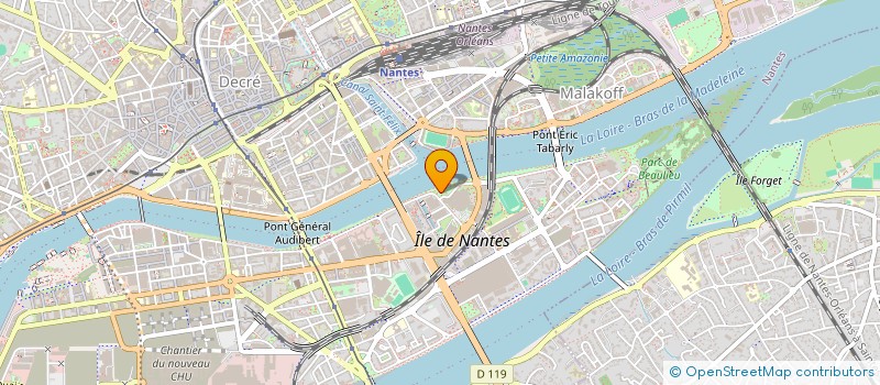 localisation de l'entreprise MONSIEUR HELOIC GILLIOUARD à NANTES