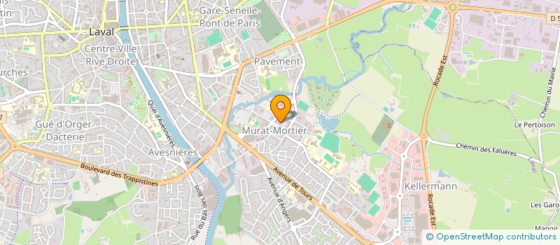 localisation de l'entreprise MONSIEUR HELOIM TREFLE à LAVAL
