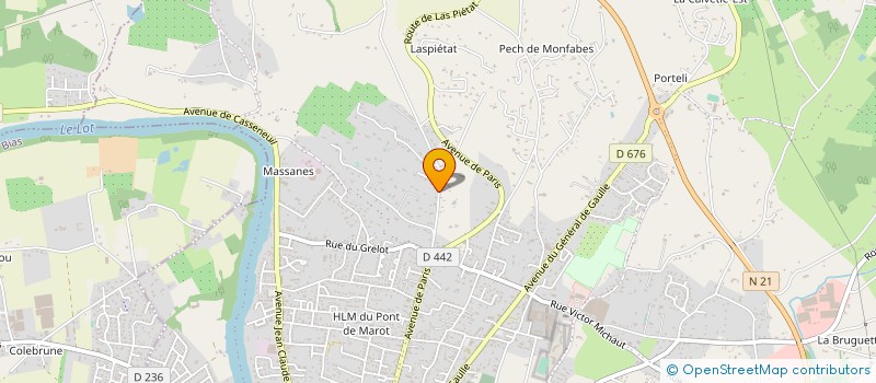 localisation de l'entreprise MONSIEUR HELORY GOASDOUE à VILLENEUVE-SUR-LOT