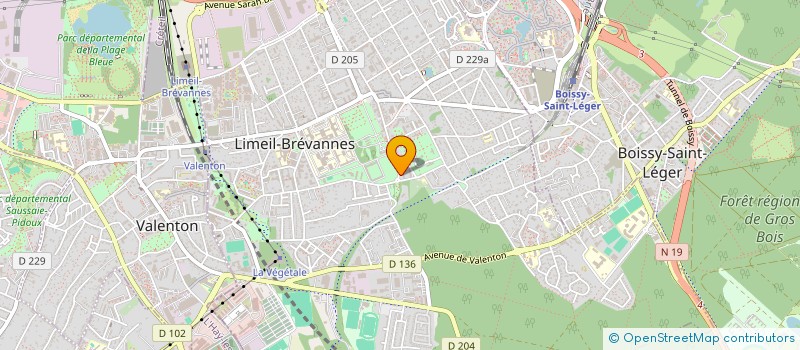 localisation de l'entreprise MONSIEUR HELTON LOPES LEVY  LIMEIL-BREVANNES