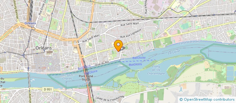 localisation de l'entreprise MONSIEUR HELWANN NEDJAR à ORLEANS