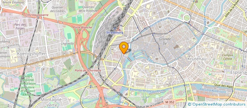 localisation de l'entreprise MONSIEUR HELWIG SPEISSER à STRASBOURG