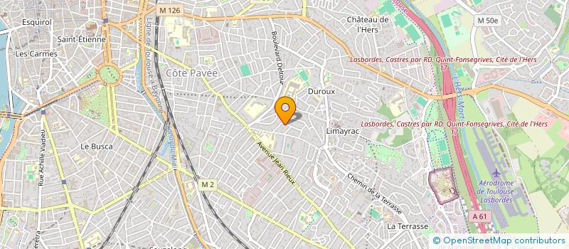 localisation de l'entreprise MONSIEUR HELY CABROL à TOULOUSE