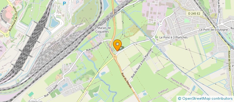 localisation de l'entreprise MONSIEUR HELYOT BOUCHENTOUF  COQUELLES