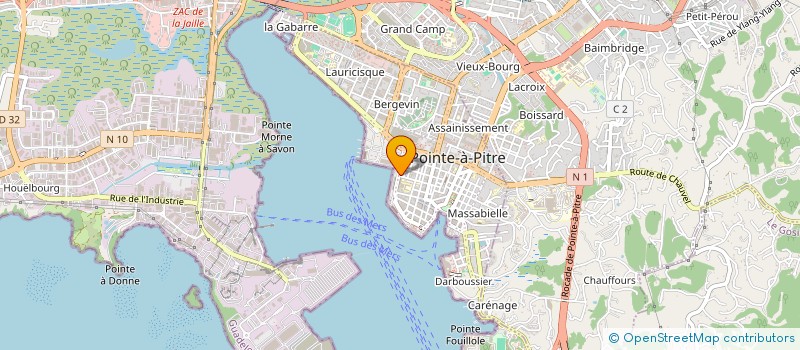 localisation de l'entreprise MONSIEUR HEMAN JOVIAL  POINTE-A-PITRE