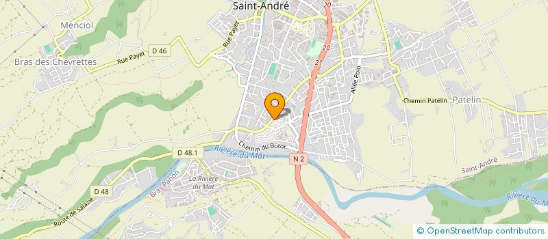 localisation de l'entreprise MONSIEUR HEMANN NOURRY à SAINT-ANDRE