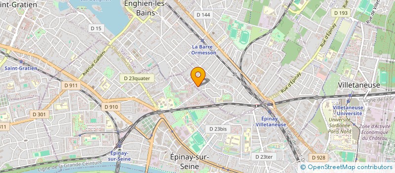 localisation de l'entreprise MONSIEUR HEMANTH KONCHA  DEUIL-LA-BARRE