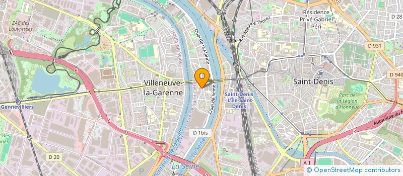 localisation de l'entreprise MONSIEUR HEMDI MAALI  L'ILE-SAINT-DENIS