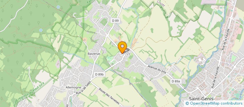 localisation de l'entreprise MONSIEUR HEMRICK AUGUSTE  SAINT-BONNET-DE-MURE