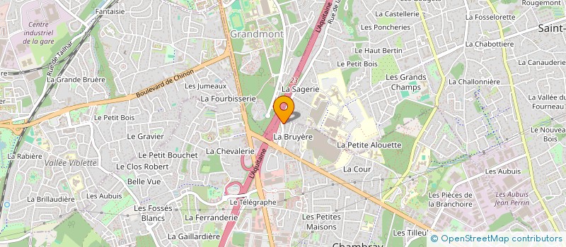 localisation de l'entreprise MONSIEUR HEMRIQUE DESMONTILS  CHAMBRAY-LES-TOURS