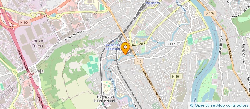 localisation de l'entreprise MONSIEUR HEMRIQUE TURAM ULLIEN à CORBEIL-ESSONNES