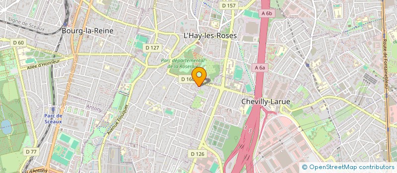 localisation de l'entreprise MONSIEUR HEMWRYK GOHIER  L'HAY-LES-ROSES