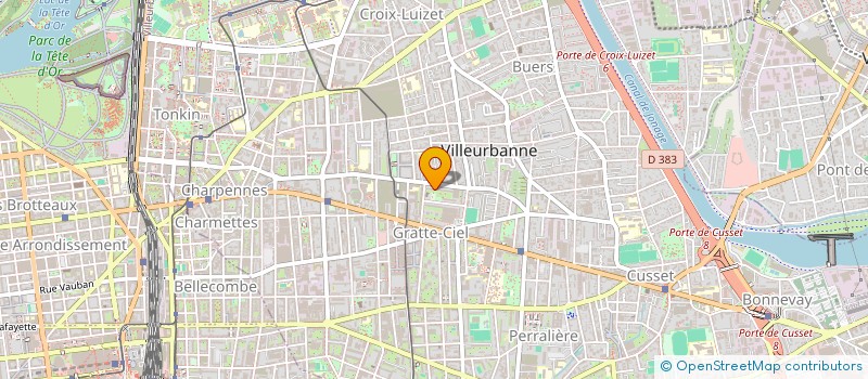 localisation de l'entreprise MONSIEUR HEMZA AIOUADJ  VILLEURBANNE