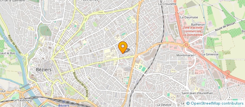 localisation de l'entreprise MONSIEUR HEMZA DOUADI  BEZIERS