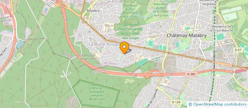 localisation de l'entreprise MONSIEUR HEMZA JERTILA  CHATENAY-MALABRY