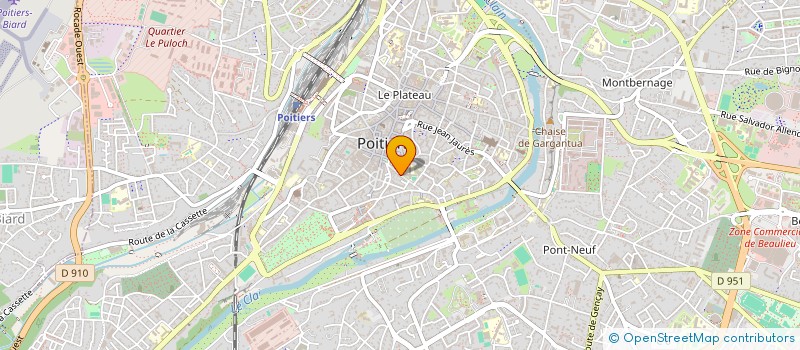 localisation de l'entreprise MONSIEUR HEMZA KASHI  POITIERS