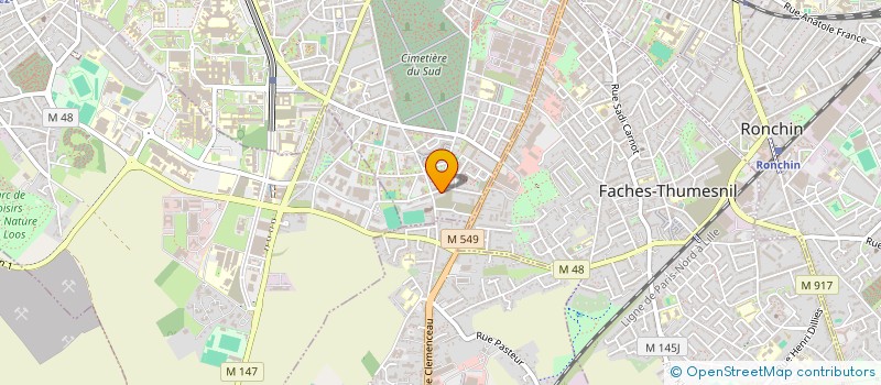 localisation de l'entreprise MONSIEUR HEMZA OUFFA à LILLE