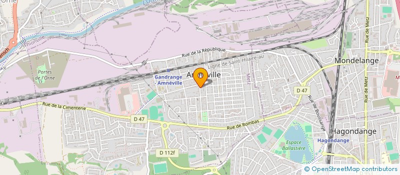 localisation de l'entreprise MONSIEUR HENCO VELIA  AMNEVILLE