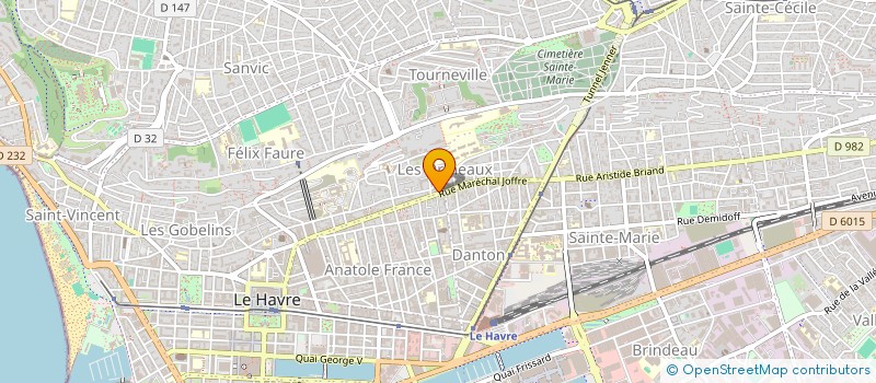 localisation de l'entreprise MONSIEUR HEND BOUARAB  LE HAVRE