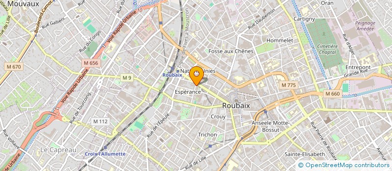 localisation de l'entreprise MONSIEUR HEND TELFOUCHE à ROUBAIX