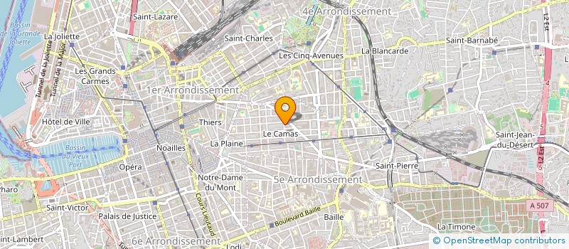 localisation de l'entreprise MONSIEUR HENDI ACCART à MARSEILLE