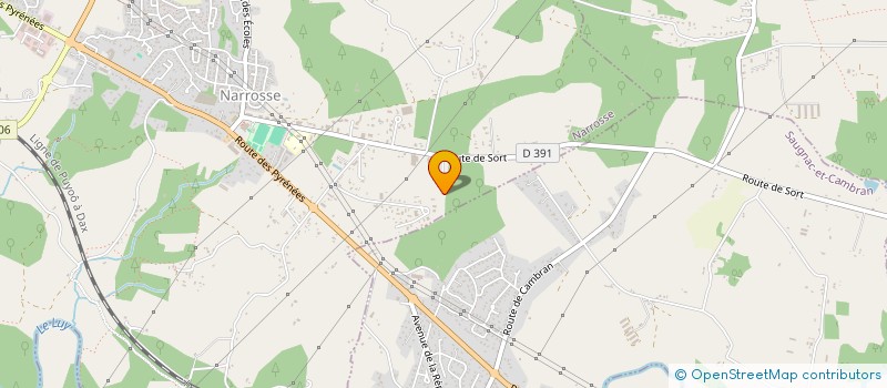 localisation de l'entreprise MONSIEUR HENDJY TREMEL  NARROSSE