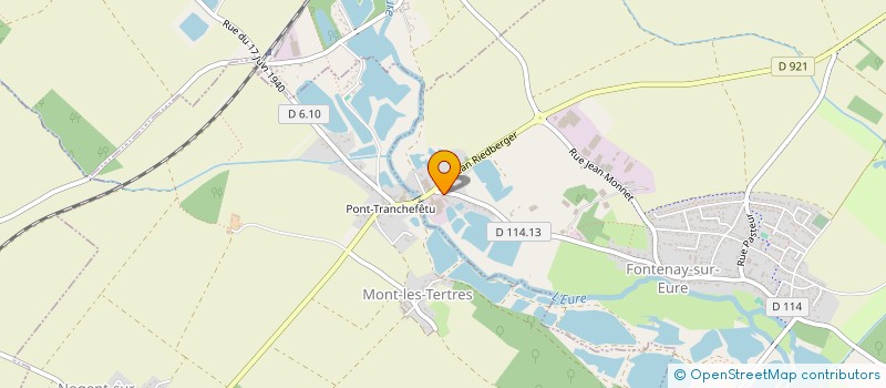 localisation de l'entreprise MONSIEUR HENDRICK THEUNIS à FONTENAY-SUR-EURE