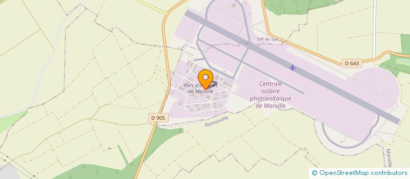localisation de l'entreprise MONSIEUR HENDRIEUX AKKERMANS à MARVILLE