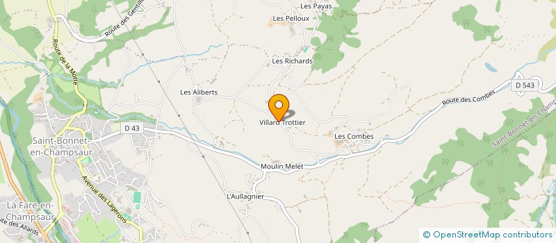 localisation de l'entreprise MONSIEUR HENDRIK DE GOEDE  SAINT-BONNET-EN-CHAMPSAUR