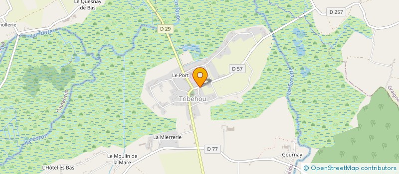 localisation de l'entreprise MONSIEUR HENDRIK JESPERS  TRIBEHOU