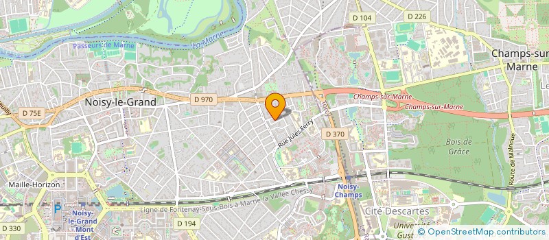 localisation de l'entreprise MONSIEUR HENDRIKUS KUIJLTJES  NOISY-LE-GRAND