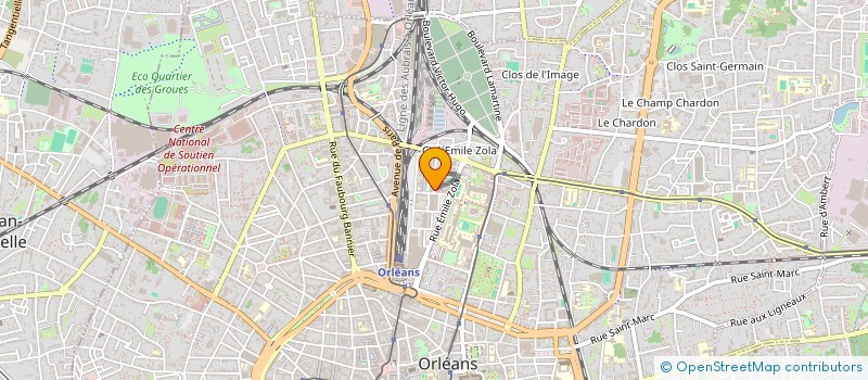 localisation de l'entreprise MONSIEUR HENDRIX RASCAR à ORLEANS