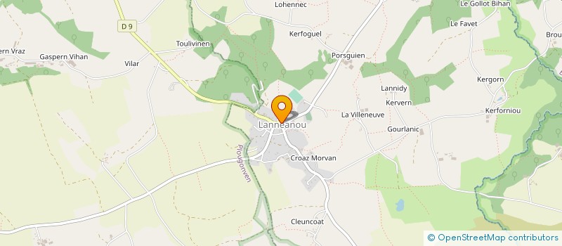 localisation de l'entreprise MONSIEUR HENDRIX TAMAYA  LANNEANOU