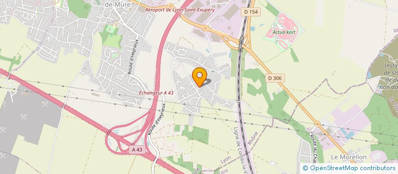 localisation de l'entreprise MONSIEUR HENDY HAMIANI  BOURGOIN-JALLIEU