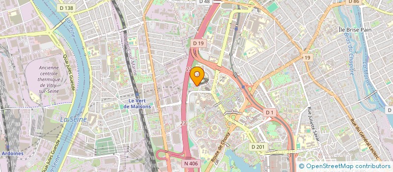 localisation de l'entreprise MONSIEUR HENG-VANNAWADH HY  CRETEIL